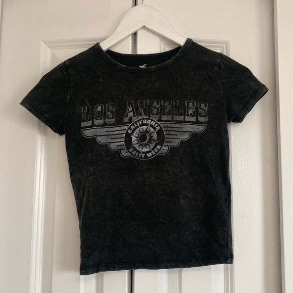 Hollister Los Angeles Graphic Baby Tee - Picture 2 of 4